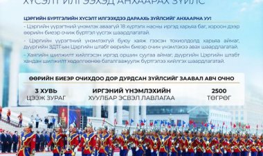 Цэргийн бүртгэлд хамрагдахын өмнө АНХААРАХ зүйлс.