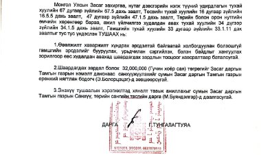 А/08 ДУГААР ТУШААЛ