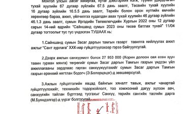 А-13 ДУГААР ТУШААЛ