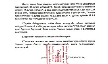 А/18 ДУГААР ТУШААЛ