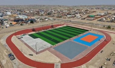 НИЙТИЙН БИЕИЙН ТАМИРЫН ТАЛБАЙ БАЙГУУЛАХ АЖИЛ ХИЙГДЭЖ БАЙНА .